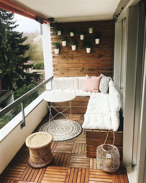 small apartment balcony furniture ideas